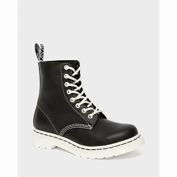 Dr Martens Női 1460 Pascal Virginia Up Bakancs Fekete